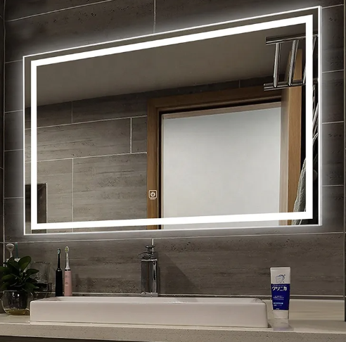 Espejo Digital Led Rectangular