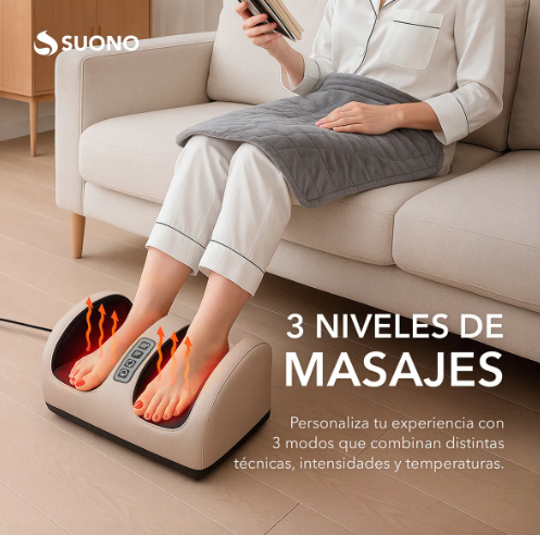 Maquina Masajeadora de Pies con Calor