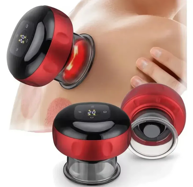 Masajeador De Vacio Inteligente Ventosas Electrica Portatil Veoquiero