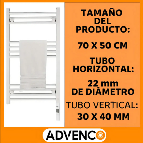Toallero Calentador Electrico Barra 250w