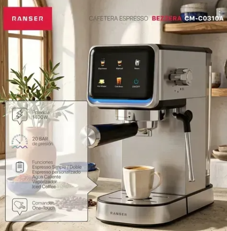 Cafetera Espresso 3 en 1