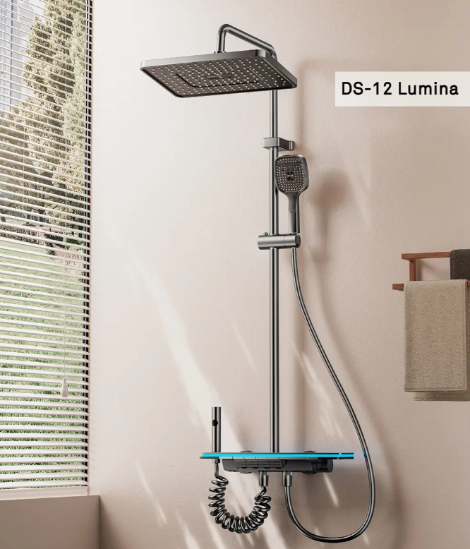 Columna de Ducha Inteligente Led