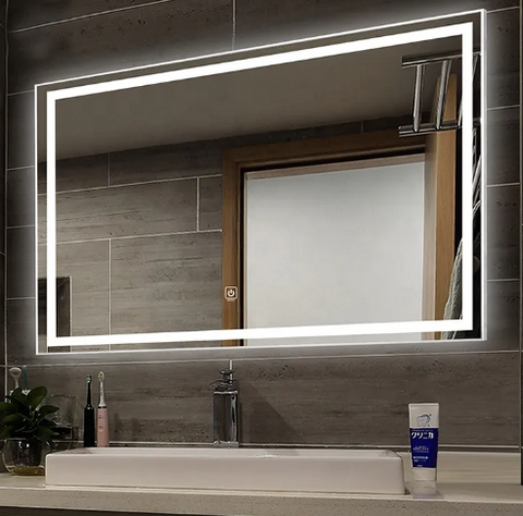 Espejo Digital Led Rectangular