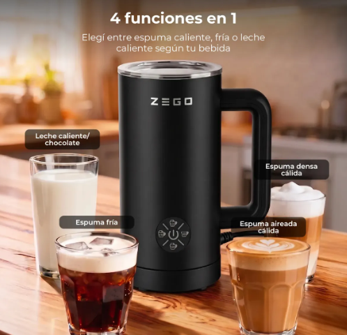 Espumador Calentador Bebidas de Leche