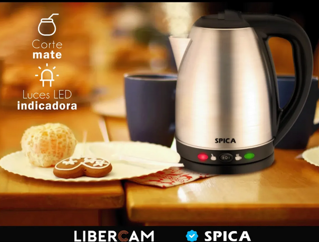 Pava Eléctrica Con Corte Mate De 1,7litros 2200w Daewoo